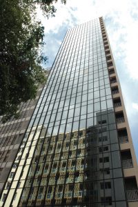 tall residential sky rise building