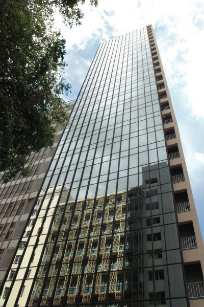tall residential sky rise building