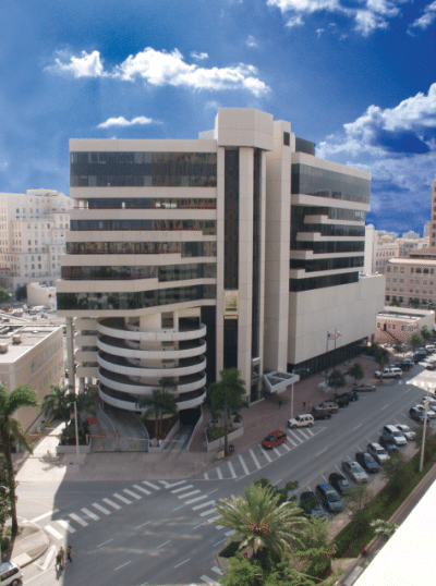 Large residential condominium on the corner