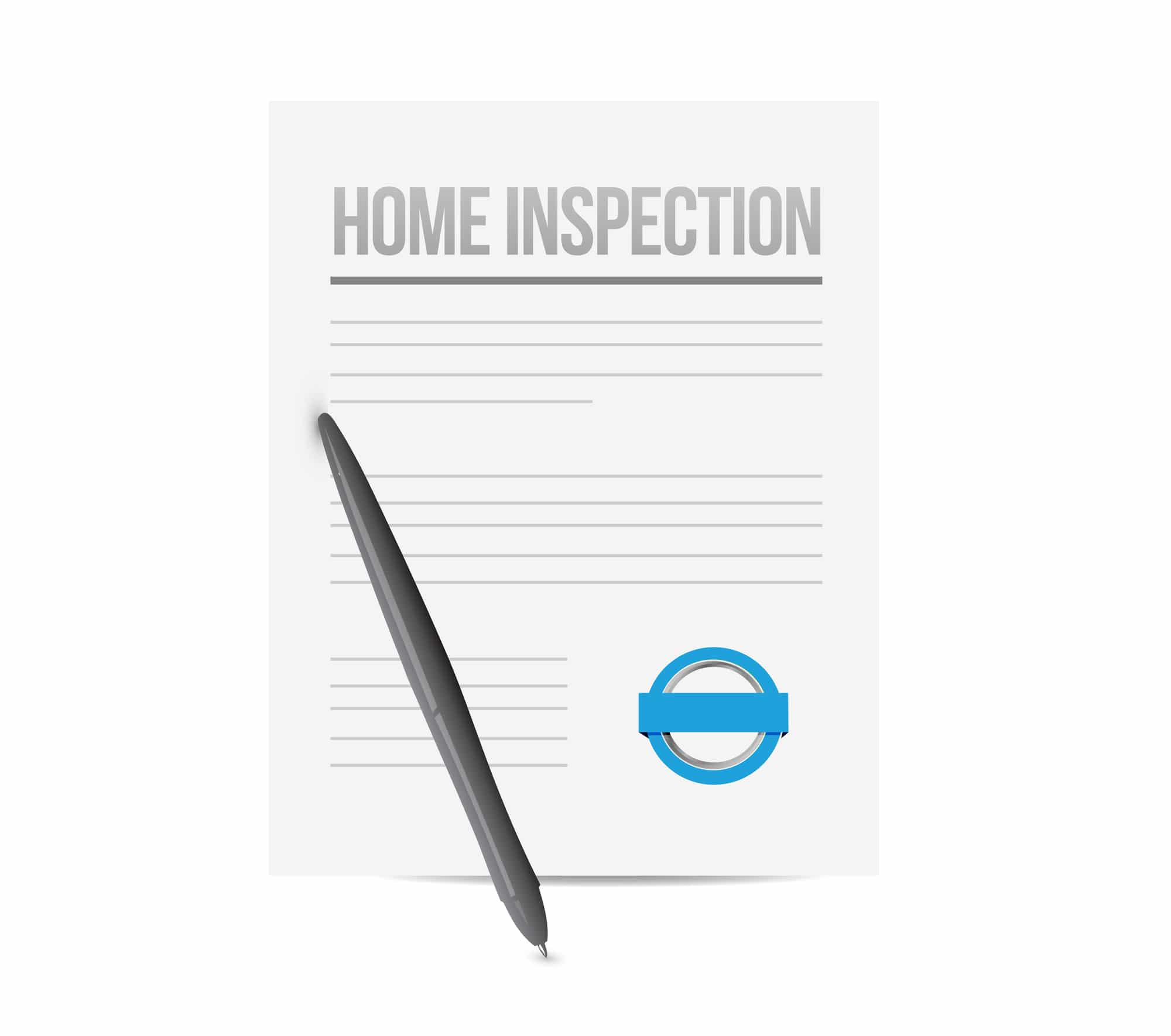 home inspection report graphic